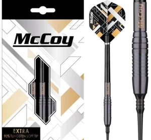 McCoy Soft Darts 90% Tungsten Barrel Shark Torpedo schwarz 18g 6100 Extra - Bild 1 von 1