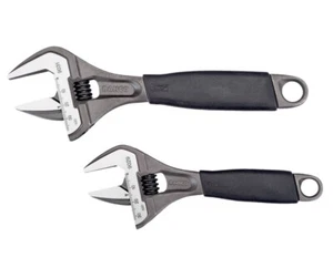 Bahco ADJUST 9031/29 ERGO Adjustable Wrench Set Extra Wide Jaw Twin Pack 6" & 8" - Picture 1 of 3