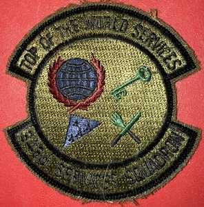 1980s-GWOT Era USAF 343rd Services Squadron Patch (WY) - Picture 1 of 2