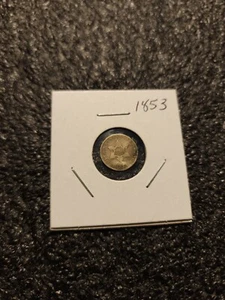 1953 3 Cent Silver Piece !! 90% Silver !! - Picture 1 of 5