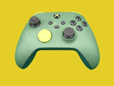 Manette Sans Fil Microsoft Xbox Modèle 1914 Remix Édition Spéciale D'Occasion - Photo 1/4