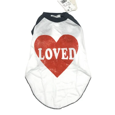 Camiseta Grayson Pup The Label Talla S Manga Raglán Perro 'Amado' Corazón Blanca Foto 1 de 4