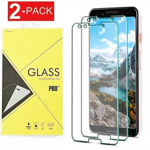 2 Pack Tempered Glass Screen Protector For Google Pixel 3 / Pixel 3 XL - Picture 1 of 9