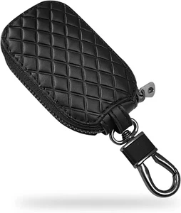 Autoschlüssel Hülle, Universal Schlüsselanhänger Cover Case, Leder Autoschlüssel Smart Schlüsselanhänger Holde - Bild 1 von 12