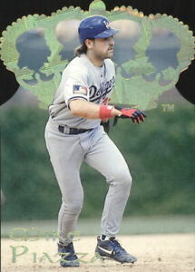1995 Pacific Gold Crown Die Cuts Dodgers Baseball Card #13 Mike Piazza