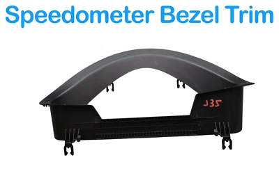 03-09 Mercedes W211 E350 E63 AMG cuadro de instrumentos velocímetro bisel moldura OEM Foto 1 de 4