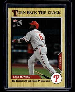 2020 Topps Now Turn Back the Clock #35 Ryan Howard card - Picture 1 of 2