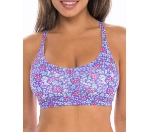 New No Boundaries Juniors Wire Free Bonded Racerback Bra XSmall - Picture 1 of 5