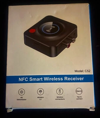 NFC 5.1 Receiver Wireless Audio Receiver Stereo Music Wireless Adapter - Image 1 of 2