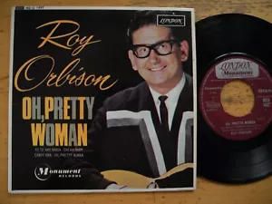 ROY ORBISON Oh Pretty Woman / Yo Te Amo Maria + 2 EP 45 7" 1964 UK VG(+) - Picture 1 of 2