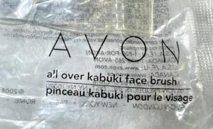 Avon All Over Kabuki Pennello Viso 2008 Pennello Trucco Nuovo Sigillato - Foto 1 di 6