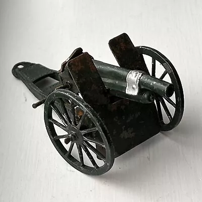 Britains 1201 Royal Artillery Gun Ordnance QF 12 Pounder Gloss Dark Green - Image 1 of 4