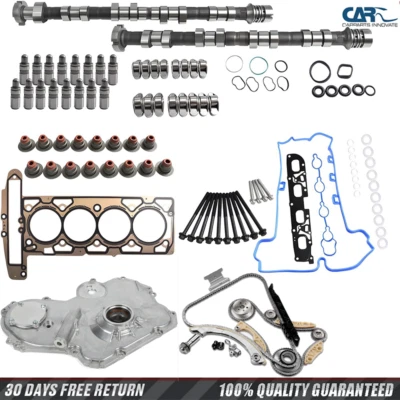 For Chevrolet Equinox GMC Terrain Camshafts Lifter Rockers Gaskets Bolt Kit 2.4L Foto 1 de 4