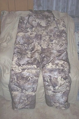 Mens 3X  Bib Overalls Prairie Camo Bibs Insulated Waterproof Waterfowl Hunting  - Image 1 of 4
