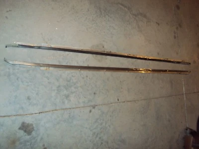 1970 LINCOLN MARK CONTINENTAL MARK III ROCKER PANEL BOTTOM EDGE MOLDINGS TRIM 70 - Image 1 of 4