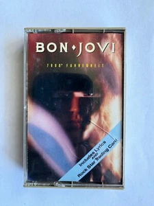 7800° Fahrenheit - cassette tape - Bon Jovi - second album - 1985 - Picture 1 of 5