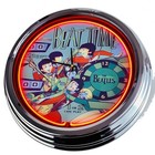 N-564 Wanduhr "Flipper Beat Time Williams 1967" Neonuhr Wohnzimmer Game Room USA