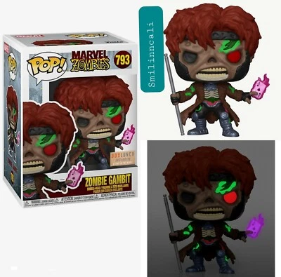 X-Men Zombie Gambit - Glow-in-the-Dark Exclusive Marvel Funko Pop! Bobble-Head  - Image 1 of 4