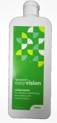 EASYVISION 1 x 240ml Specsavers Contact Lens -Easy Vision Uni Purpose Solution 240ml