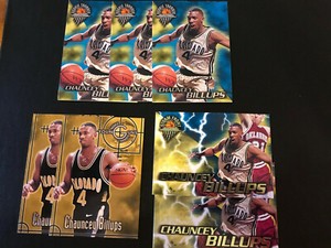 LOT (7) CHAUNCEY BILLUPS WHEELS RC'S ROOKIE CARDS YOUNG GUNS,STORM FRONT,THUNDER