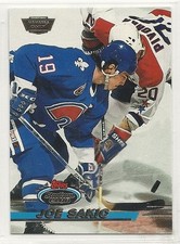 1993-94 Stadium Club - Members Only Logo - #32 - Joe Sakic - Nordiques