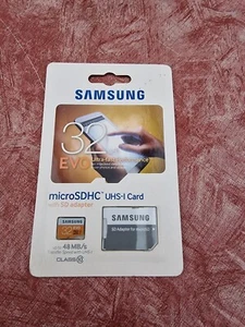 Samsung EVO 32 GB microSDHC UHS-I Card OVP - Zdjęcie 1 z 1