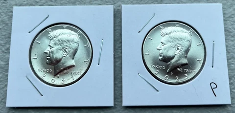 Kennedy Half Dollar 2023 P & D Set (2 coins) *BU - UNCIRCULATED - free shipping Cover