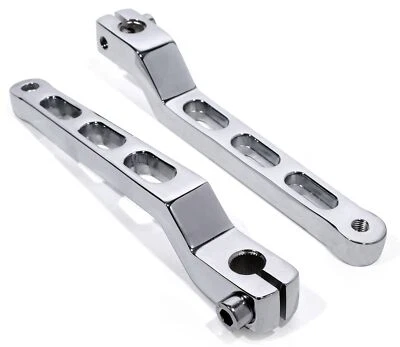 WTMT GMBH (ORIGINAL OE) Leva del cambio pedali del cambio cromati per Harley Davidson Softail FLH E Glide