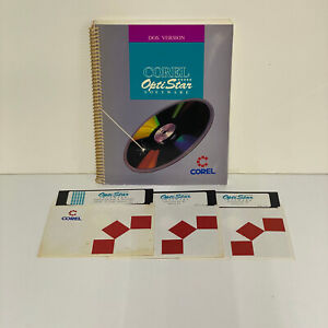 Corel OptiStar Optical Disk Software - DOS - Vintage 5.25 Floppies
