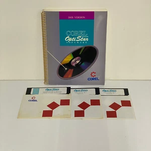 Corel OptiStar Optical Disk Software - DOS - Vintage 5.25 Floppies - Picture 1 of 5