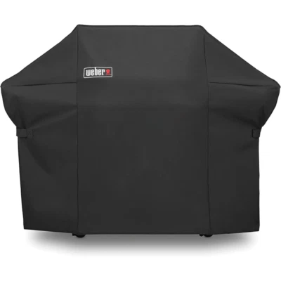 Weber 7108 Grill Cover with Storage Bag for Summit 400 Series Gas Grills Genuine - Image 1 of 2