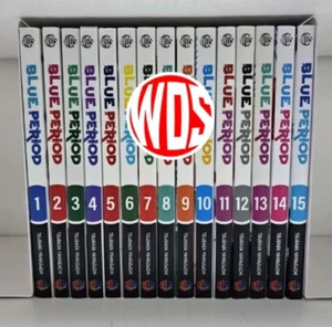 Blue Period Manga English Comic Full Set Volume 1-15 By Tsubasa Yamaguchi DHL - Picture 1 of 5