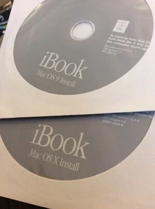 Genuine Apple..iBook 9.2 & 10.1.4 Install Media Disks - Picture 1 of 1