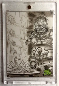 2015 Mars Attack's Occupation Concept Card 31 THE SHRINK RAY - Picture 1 of 2