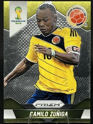 CAMILO ZUNIGA 2014 Panini Prizm FIFA World Cup Brazil #49 Colombia Soccer - Image 1 of 2