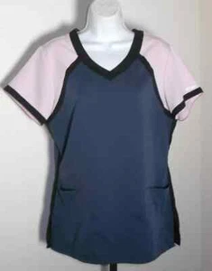 Grey's Anatomy rosa grau Krankenschwestern Uniform Peeling Top Größe M - Bild 1 von 2