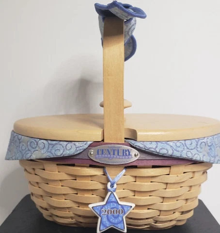 LONGABERGER Century Celebration BASKET Hostess Appreciation Lid Liner Protector Cover
