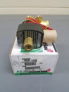 1/4" ASCO EF 8345G001 4-Wege 24/DC Magnetventil ☆NEU ÜBERSCHÜSSIGER KOSTENLOSER VERSAND ☆ - Bild 1 von 4