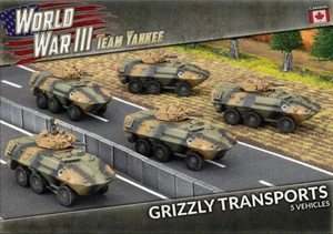 Team Yankee Canadian Grizzly Transports (x5) (TCBX04) - Picture 1 of 2