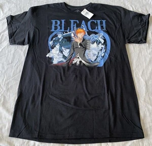 Ripple Junction Bleach Ichigo T-Shirt Men's Size Large Black Anime Graphic New - Picture 1 of 7