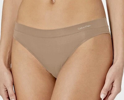 Braguita de bikini CALVIN KLEIN talla única de microfibra cedro desnudo para mujer O/S talla XS-XL Foto 1 de 4