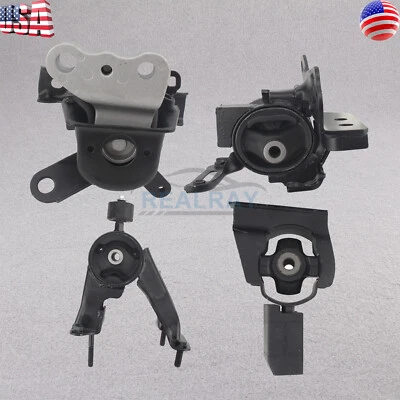 4pcs Engine & Trans Mount Set For 2014-2019 Toyota Corolla 1.8L Sedan AUTO CVT - Image 1 of 4