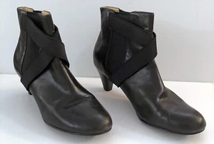 Cole Haan Women Black Ankle Boots 7B Used Very Good Condition - Picture 1 of 7