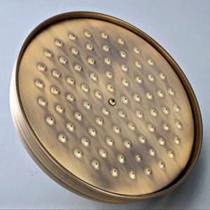 Antik Messing Badezimmer Duschzubehör Regen-/Regenduschkopf Esche242 - Bild 1 von 7