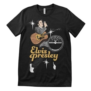 Offiziell lizenziertes Elvis Presley - Elvis On Toes Herren T-Shirt - Bild 1 von 2