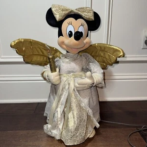 Telco Disney Christmas Collection 1995 Minnie Mouse Angel vela encendida *LEER* - Imagen 1 de 11
