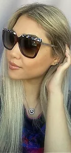 Gafas de sol para mujer FENDI FF Italia 0087/S CUA9C 53 mm tortuga de gran tamaño E1 - Imagen 1 de 12