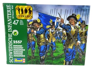 Revell Swedish Infantry 30 Year War Plastic Soldiers Model Kits 1/72 #2557 NEU - Bild 1 von 5