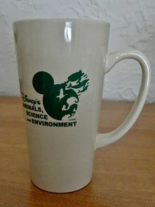 Rare Disney Nature MICKEY MOUSE Coffee Cup Tea Mug Animals Science Environment - Picture 1 of 3