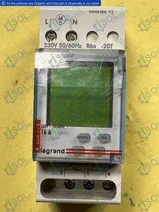 Legrand 11W09 966 Digital Time Switch 16A Programmable Timer - Picture 1 of 6